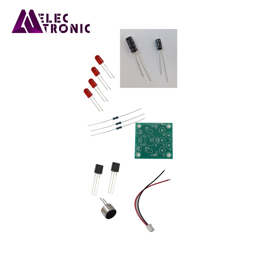 1205119-1.jpg Voice controlled LED square KIT - تصویر 1