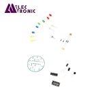 KIT Colorful Voice Controlled Rotating Light LED گرد