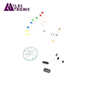 KIT Colorful Voice Controlled Rotating Light LED گرد