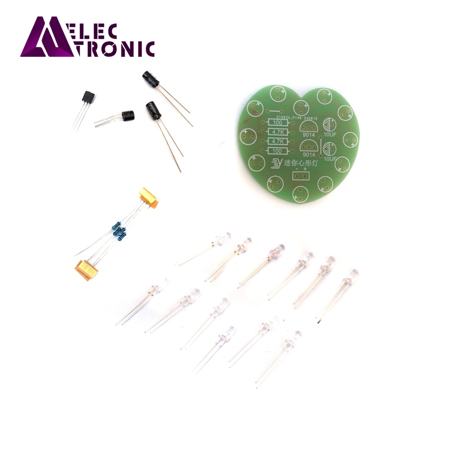 1205125-1.jpg Voice controlled LED Heart KIT - تصویر 1