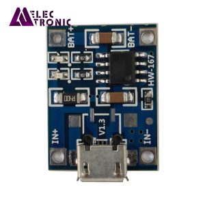 Tp4056 شارژر باطري ليتيوم يک آمپر micro usb