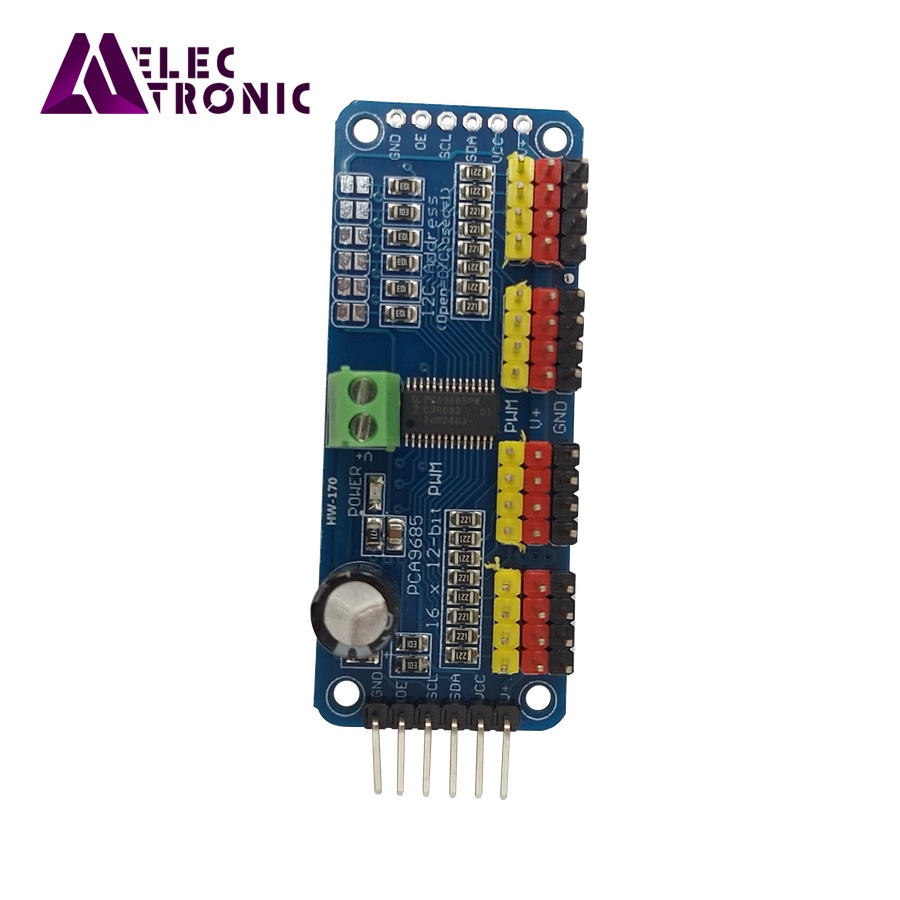 209005-1.jpg servo driver I2c PWM PCA9685 - تصویر 1