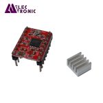 A4988 Module Driver motor red قرمز - تصویر 2