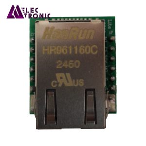 ماژول شبکه W5500 با ارتباط spi برد سبز