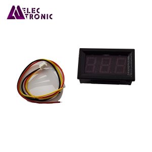 ولت متر قابدار آبي 0.56inch ولتاژ 0-100