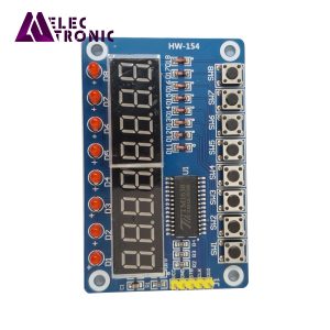 ماژول سگمنت 8 رقمي با درايور TM1638