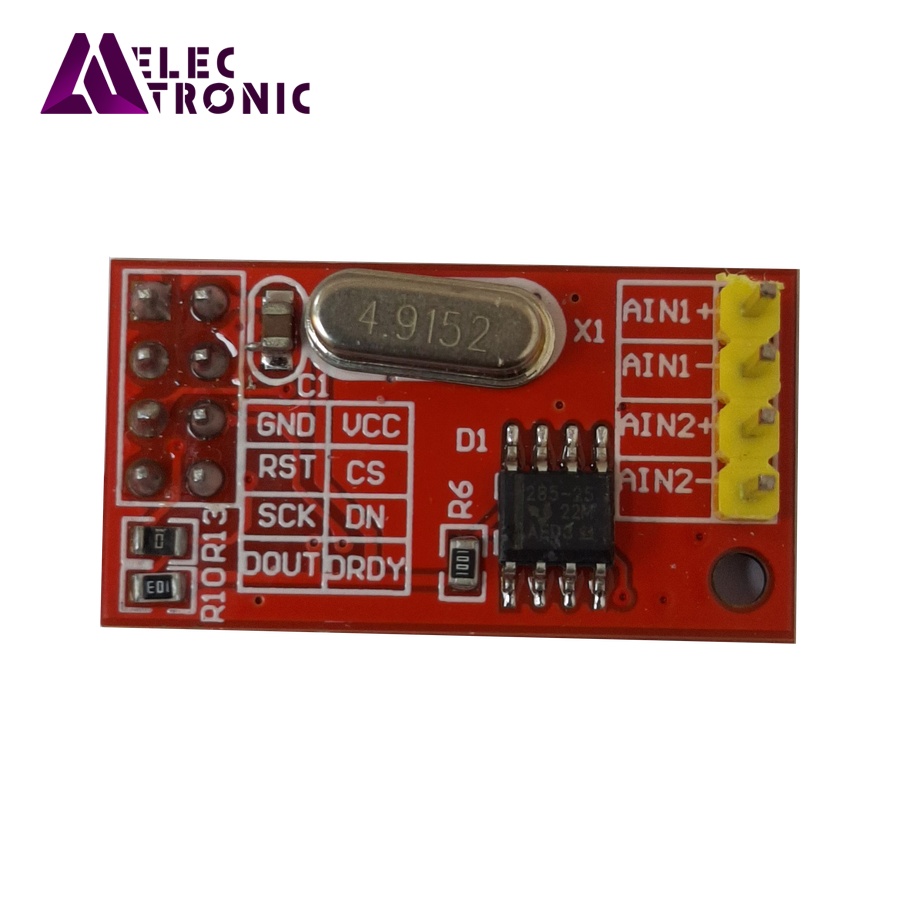 225045-1.jpg AD7705 module SPI 16 bit A2D - تصویر 1