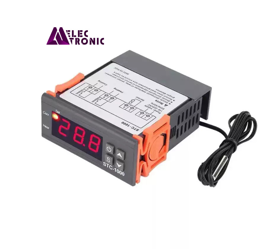 00210017-0 ترموستات دیجیتال STC-1000 با تغذیه 220 ولت - تصویر 1