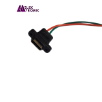 کانکتور USB-C سیم‌دار مربعی
