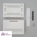 باکس الکترونیکی مخابراتی تجهیزات شبکه ABN102-A1 با ابعاد 30×100×140 میلی متر - تصویر 3