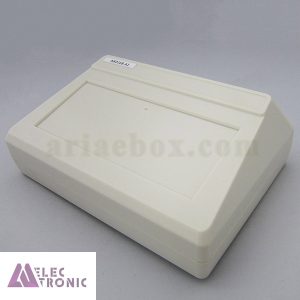 باکس پلاستیکی تجهیزات الکترونیکی شیبدار رومیزی ABD168-A1 با ابعاد 70×145×200 میلی متر