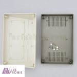 باکس پلاستیکی تجهیزات الکترونیکی شیبدار رومیزی ABD168-A12 با ابعاد 70×145×200 میلی متر - تصویر 2