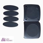 باکس پلاستیکی رومیزی 6 تکه مدل ABD184 با ابعاد 40×98×98 میلی متر - تصویر 3