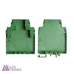 باکس توزیع الکترونیکی ریلی عمودی ABR117-G با ابعاد 25×80×95 میلی متر - تصویر 2