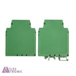 باکس توزیع الکترونیکی ریلی عمودی ABR117-G با ابعاد 25×80×95 میلی متر - تصویر 3