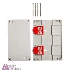 باکس ریلی پلاستیکی کنترل صنعتی ABR101-A1 Without Light با ابعاد 60×110×155 میلی متر - تصویر 2