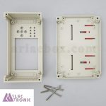 باکس ریلی پلاستیکی کنترل صنعتی ABR101-A1X با ابعاد 65×110×155 میلی متر - تصویر 5
