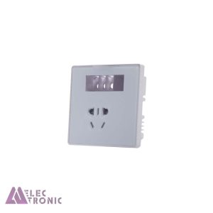جعبه سوکت 10 آمپر نمایشگردار هوشمند S- Socket3-A1 با ابعاد 40×86×86 میلی متر