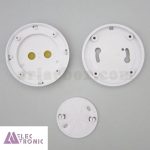جعبه گرد دیواری مخابره صوت اسپیکر ABM134-A1 با ابعاد 25×80 میلی متر - تصویر 5