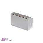 جعبه گوشواره دار پروفیل آلیاژ آلومینیومی الکترونیکی ABL404-A1M با ابعاد 27×66×100 میلی متر
