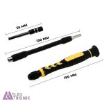 ست پیچ گوشتی 38 عدد یاکسون مدل YAXUN YX-6028A - تصویر 2