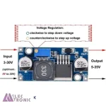ماژول افزاینده ولتاژ DC به DC مدل XL6009E1 (LM2577) - تصویر 6