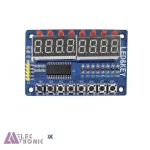 ماژول سون سگمنت ۸ رقمی TM1638 با ۸ کلید و ۸ LED - تصویر 5