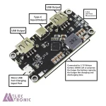 ماژول فست شارژ پاور بانک مدل IP5328P ظرفیت ۱۸ وات دو خروجی - تصویر 3