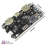 ماژول فست شارژ پاور بانک مدل IP5328P ظرفیت ۱۸ وات دو خروجی - تصویر 4