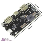 ماژول فست شارژ پاور بانک مدل IP5328P ظرفیت ۱۸ وات دو خروجی - تصویر 9