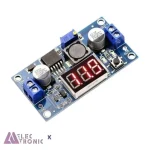 ماژول کاهنده ولتاژ LM2596 با نمایشگر دیجیتال 3 رقمی - تصویر 6
