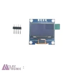 نمایشگر OLED 0.96 اینچ I2C رنگ سفید چهار پایه - تصویر 3